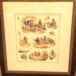 Scottish Clans Colored Sketches Purchased In Edinburgh Scotland